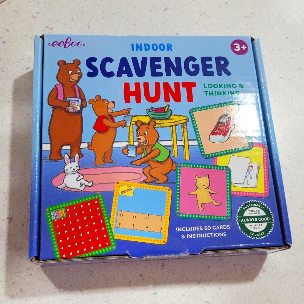 Indoor Scavenger Hunt Game - NIB